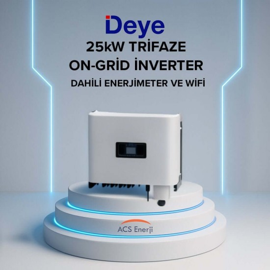 Deye 25Kw On-Grid Trifaze İnverter deye-25kw-on-grid-trifaze-inverter